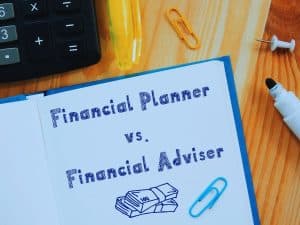 financial adviser vs financial planner difference